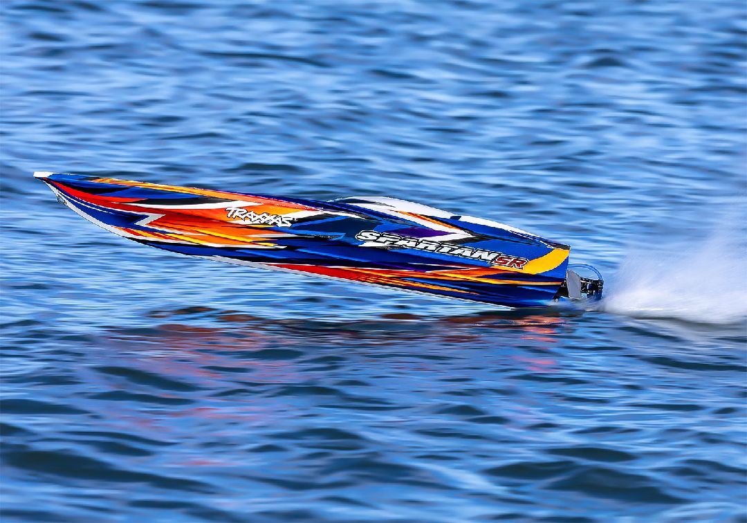 Traxxas Spartan SR 36" Race Boat with Self-Righting - Orange – image 4