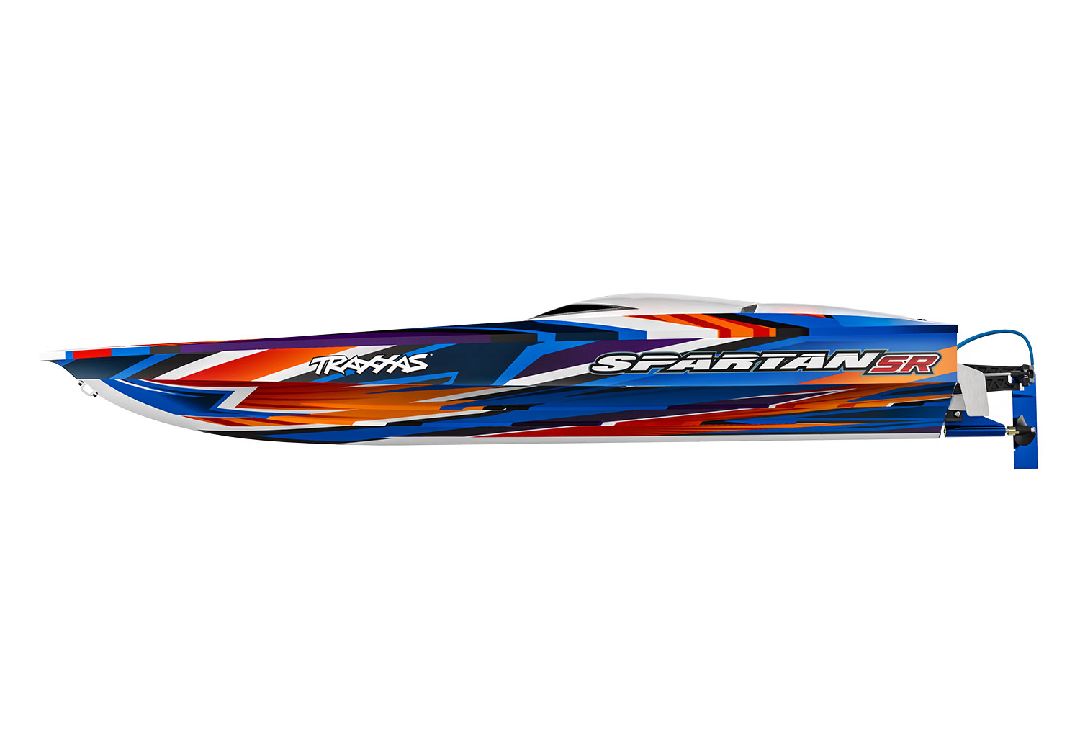 Traxxas Spartan SR 36" Race Boat with Self-Righting - Orange – image 9
