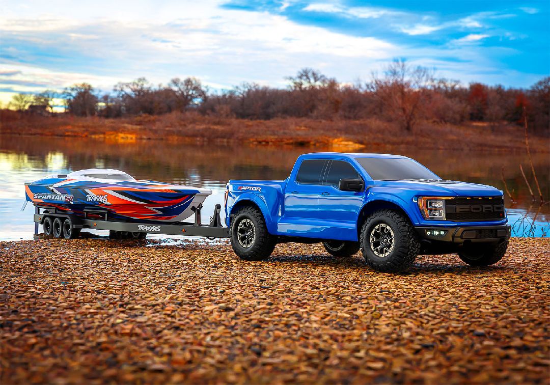Traxxas Spartan SR 36" Race Boat with Self-Righting - Orange – image 12