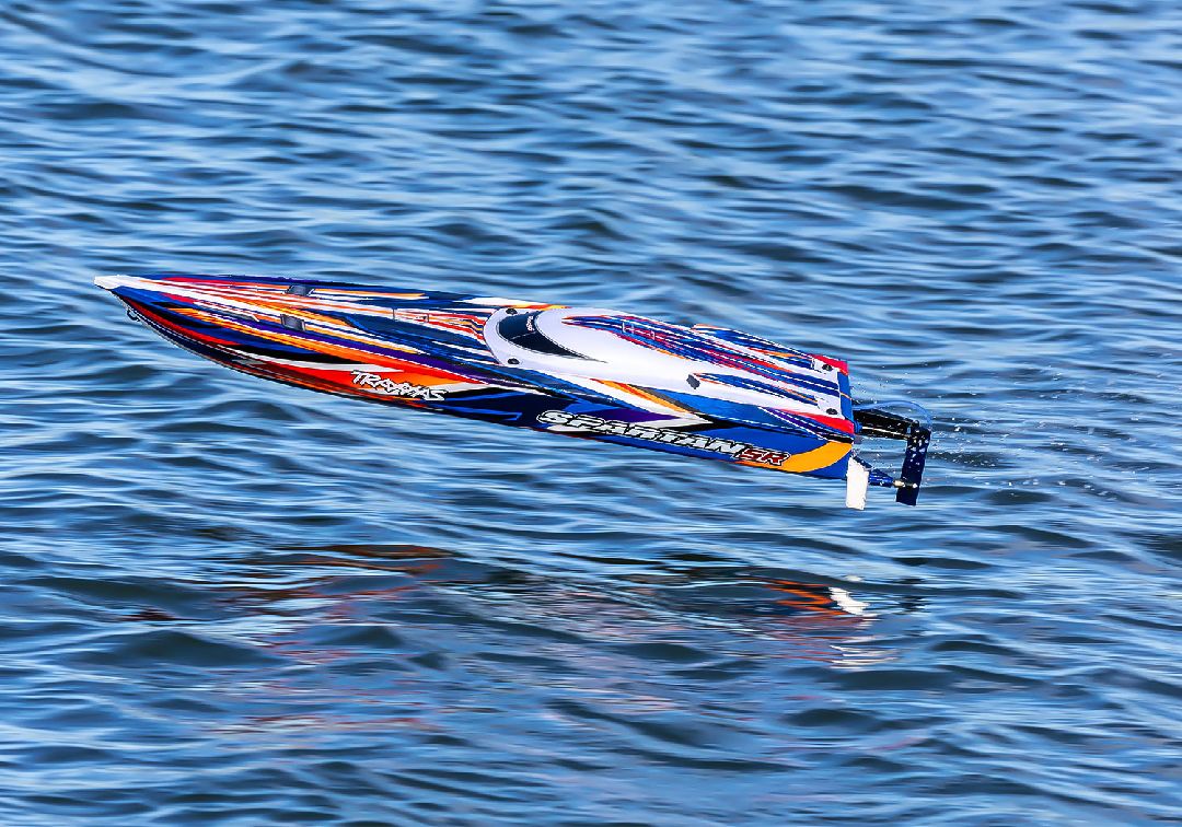 Traxxas Spartan SR 36" Race Boat with Self-Righting - Red thumbnail 3