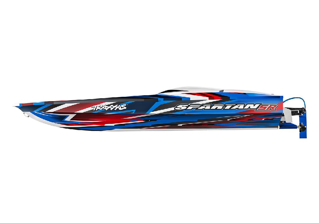 Traxxas Spartan SR 36" Race Boat with Self-Righting - Red thumbnail 7