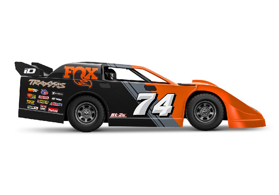 Traxxas 1/10 Slash Late Model BL-2s 2wd RTR - Fox – image 5