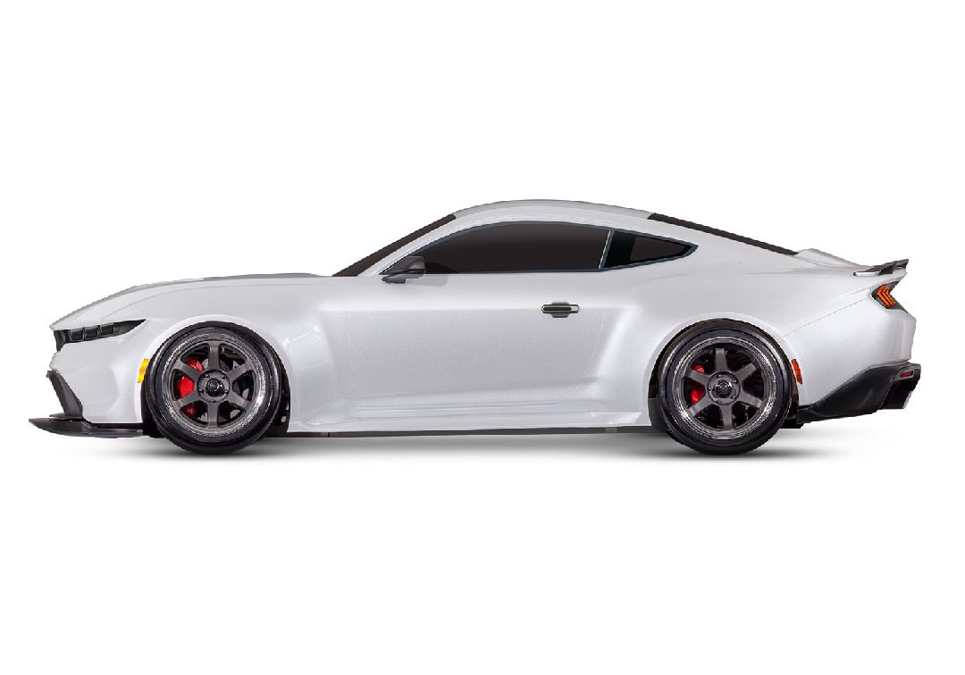 Traxxas 1/10 4-Tec 2024 Ford Mustang Drift 2wd RTR - White thumbnail 17