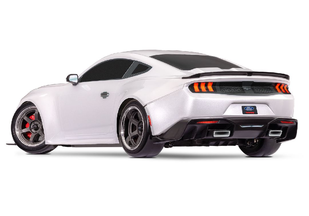 Traxxas 1/10 4-Tec 2024 Ford Mustang Drift 2wd RTR - White thumbnail 16