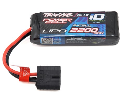 Traxxas 2200mAh 2S 7.4V 25C LiPo iD Connector Soft Case – image 3