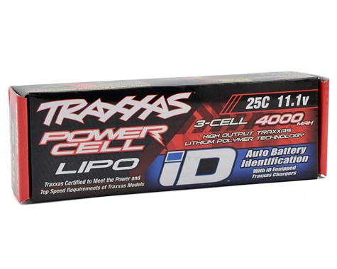 Traxxas 4000mAh 3S 11.1V 25C LiPo iD Connector Soft Case thumbnail 2