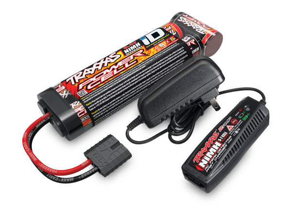 Traxxas AC Charger with 3000mAh 8.4V NiMH Completer Pack thumbnail 1