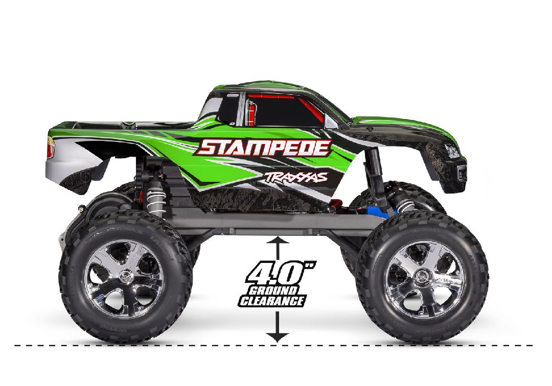 Traxxas 1/10 Stampede ExtremeHD 2wd RTR - Green – image 4