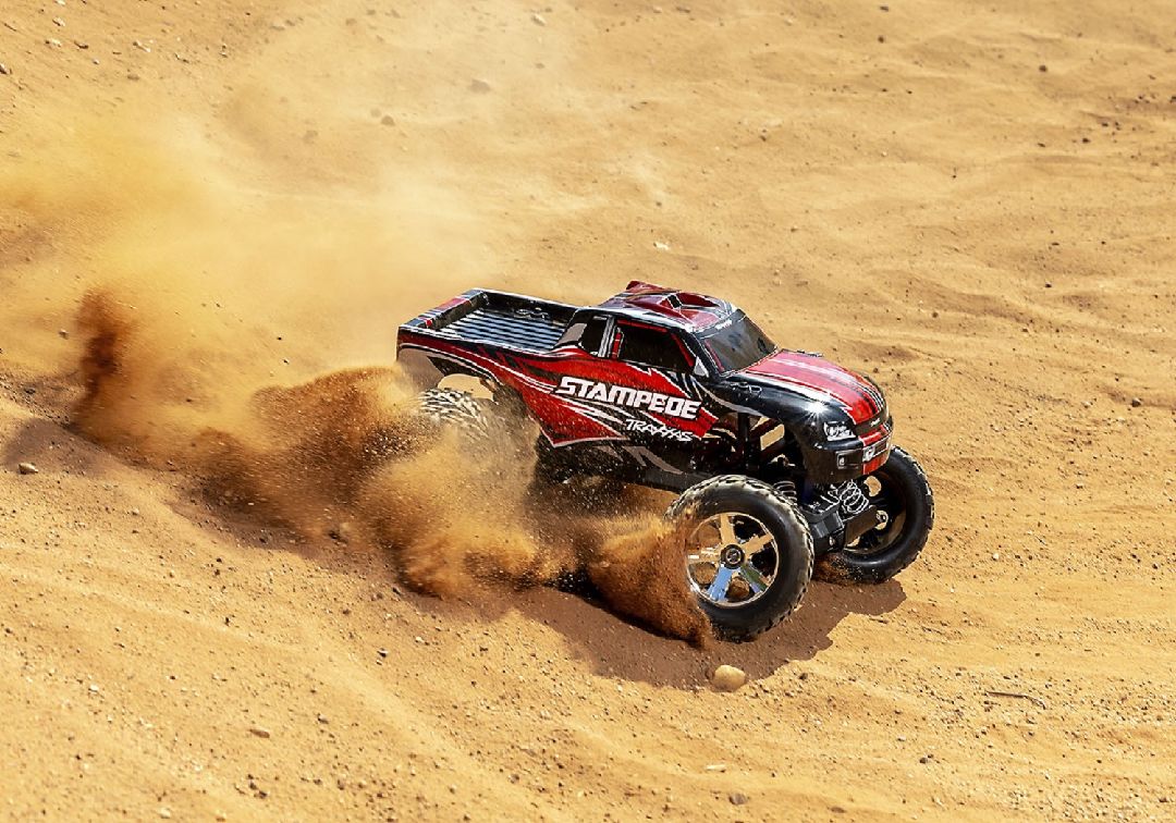 Traxxas 1/10 Stampede ExtremeHD 2wd RTR - Red – image 5