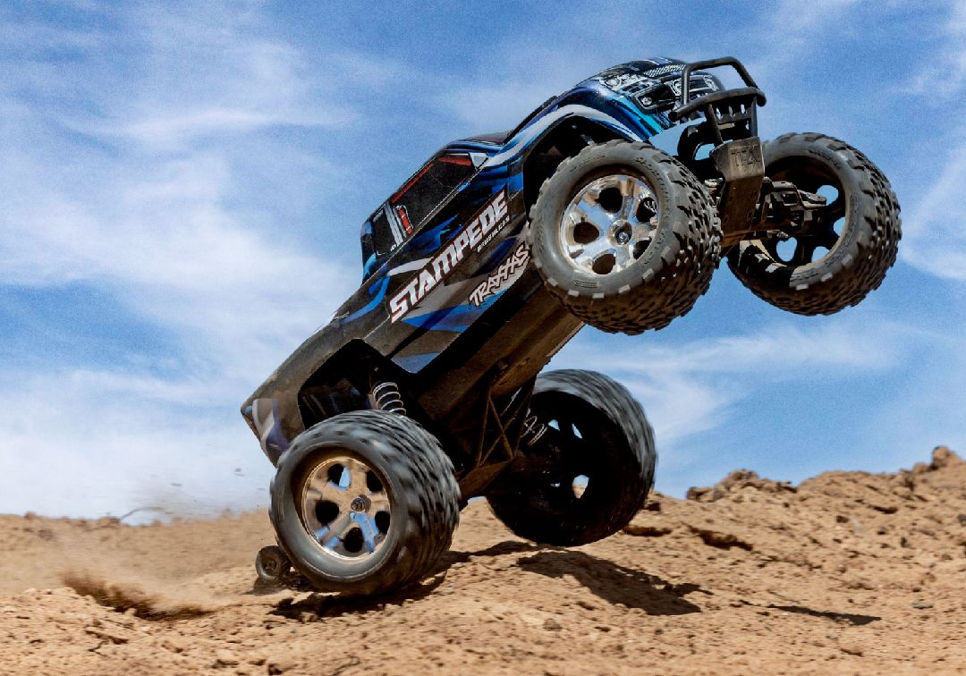 Traxxas 1/10 Stampede BL-2S HD 2wd RTR - Blue w/ Charger&Battery – image 5