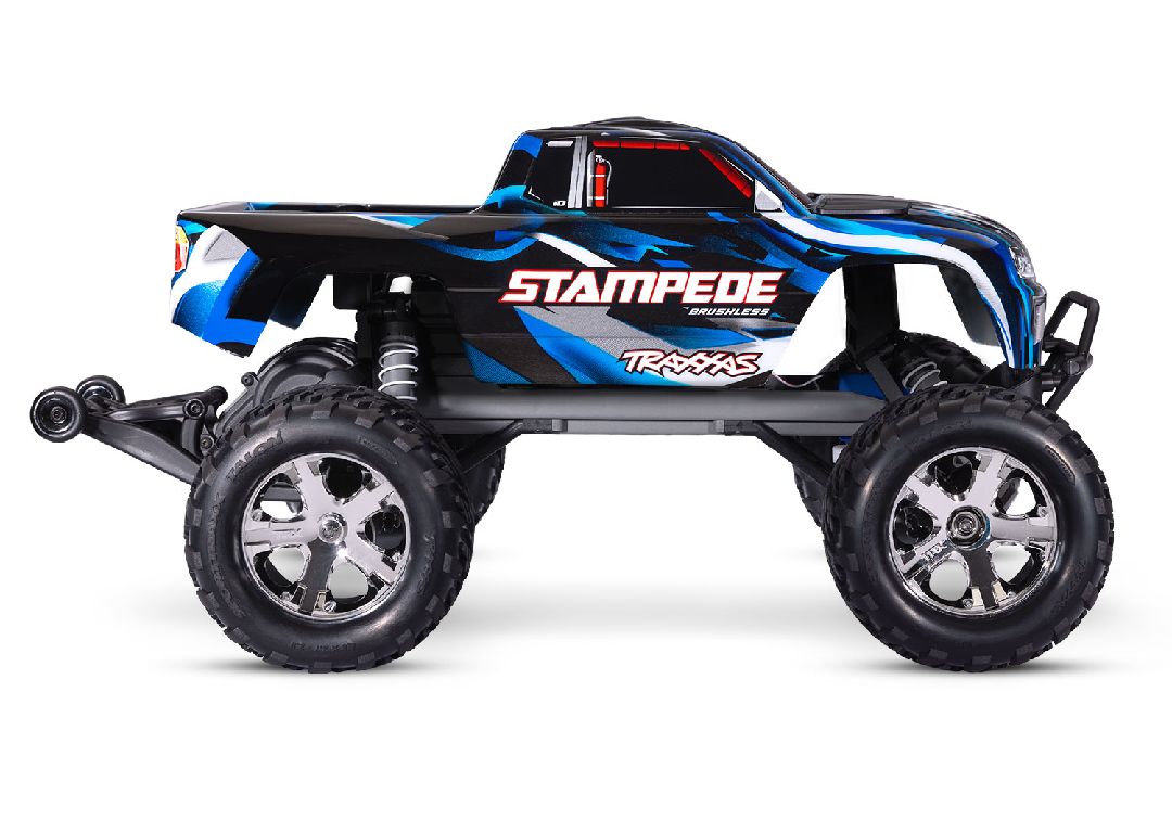 Traxxas 1/10 Stampede BL-2S HD 2wd RTR - Blue w/ Charger&Battery – image 7