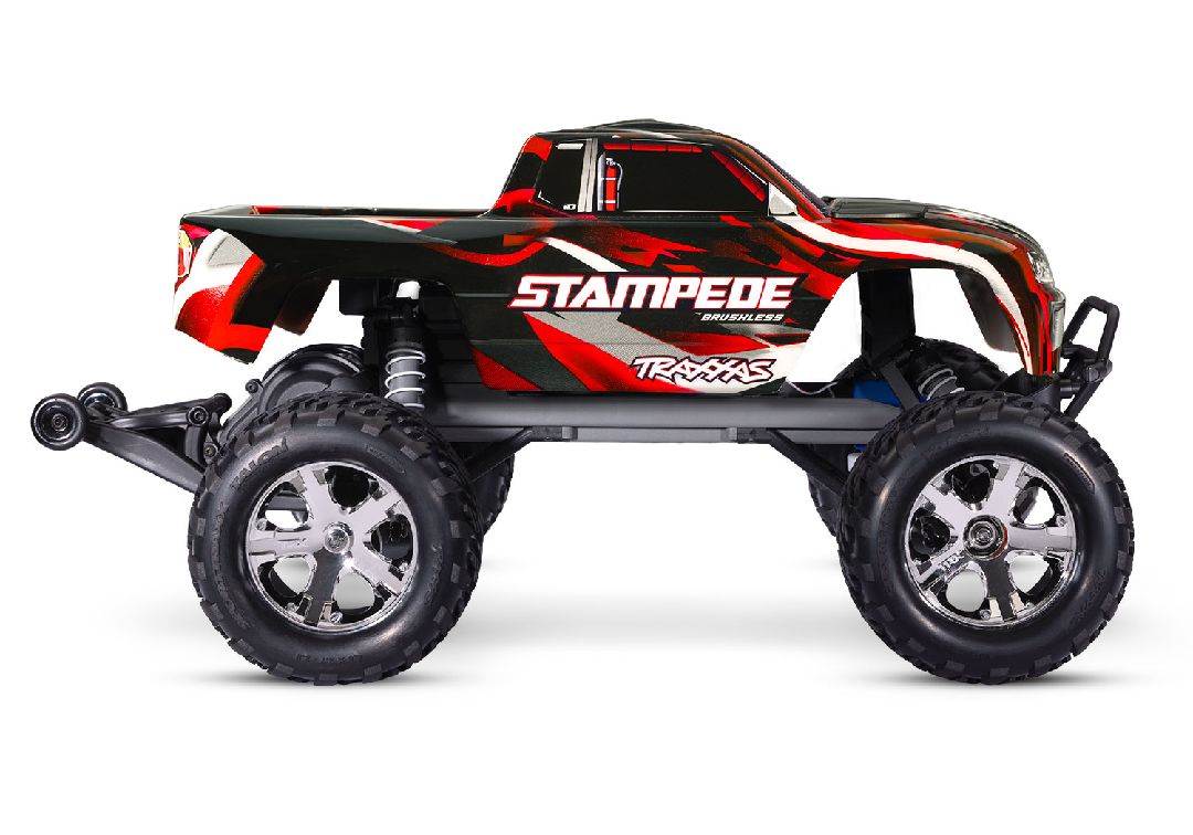 Traxxas 1/10 Stampede BL-2S HD 2wd RTR - Red w/Charger&Battery – image 5