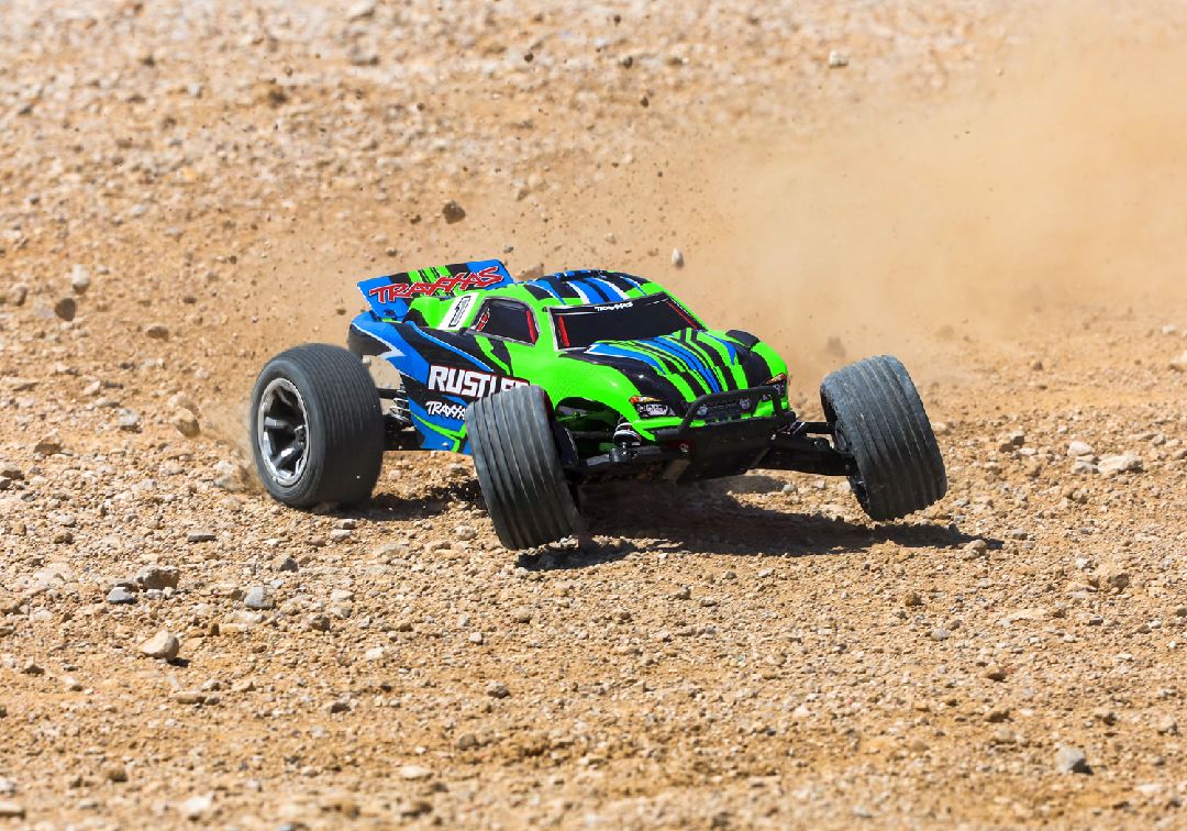 Traxxas 1/10 Rustler ExtremeHD 2wd RTR - Green – image 5