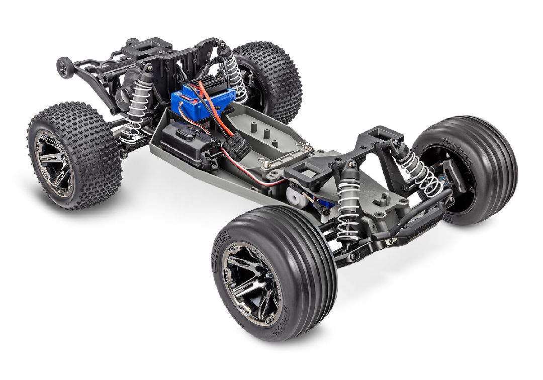 Traxxas 1/10 Rustler BL-2S 2wd RTR - Blue w/ Charger & Battery – image 3