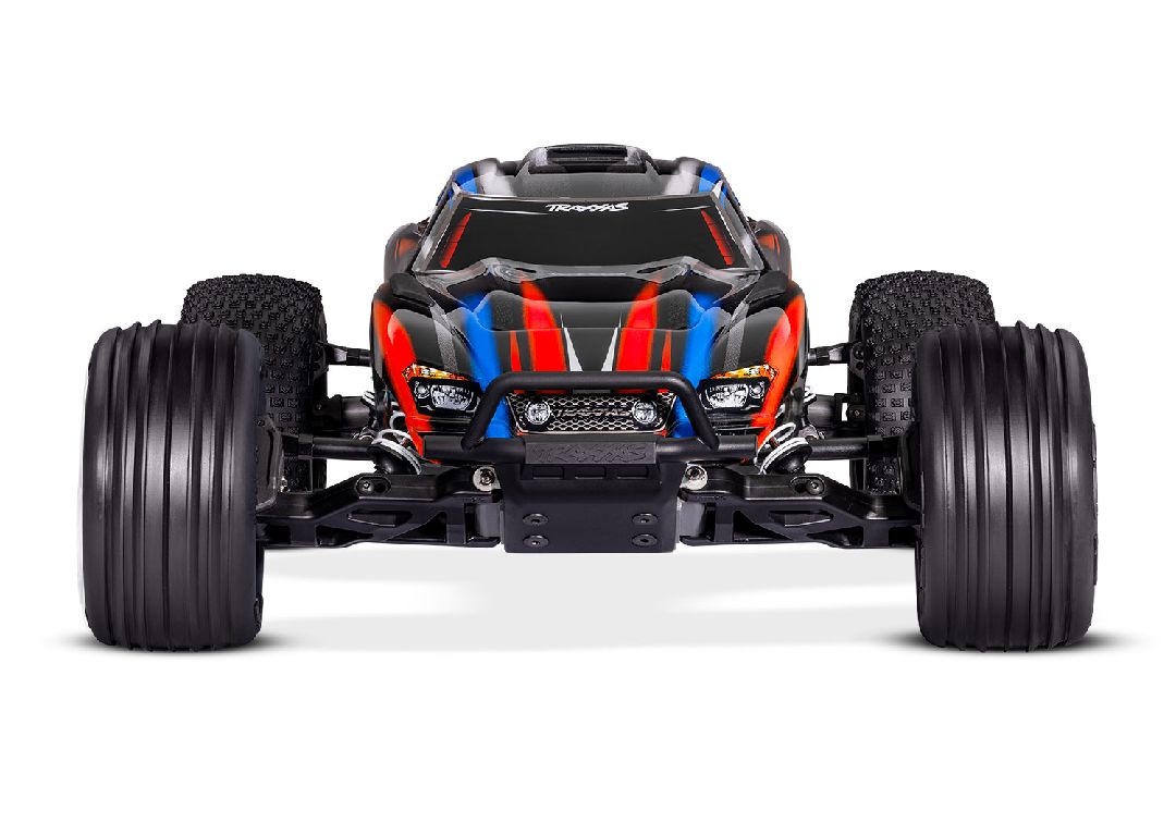 Traxxas 1/10 Rustler BL-2S 2wd RTR - Red w/ Charger & Battery – image 3
