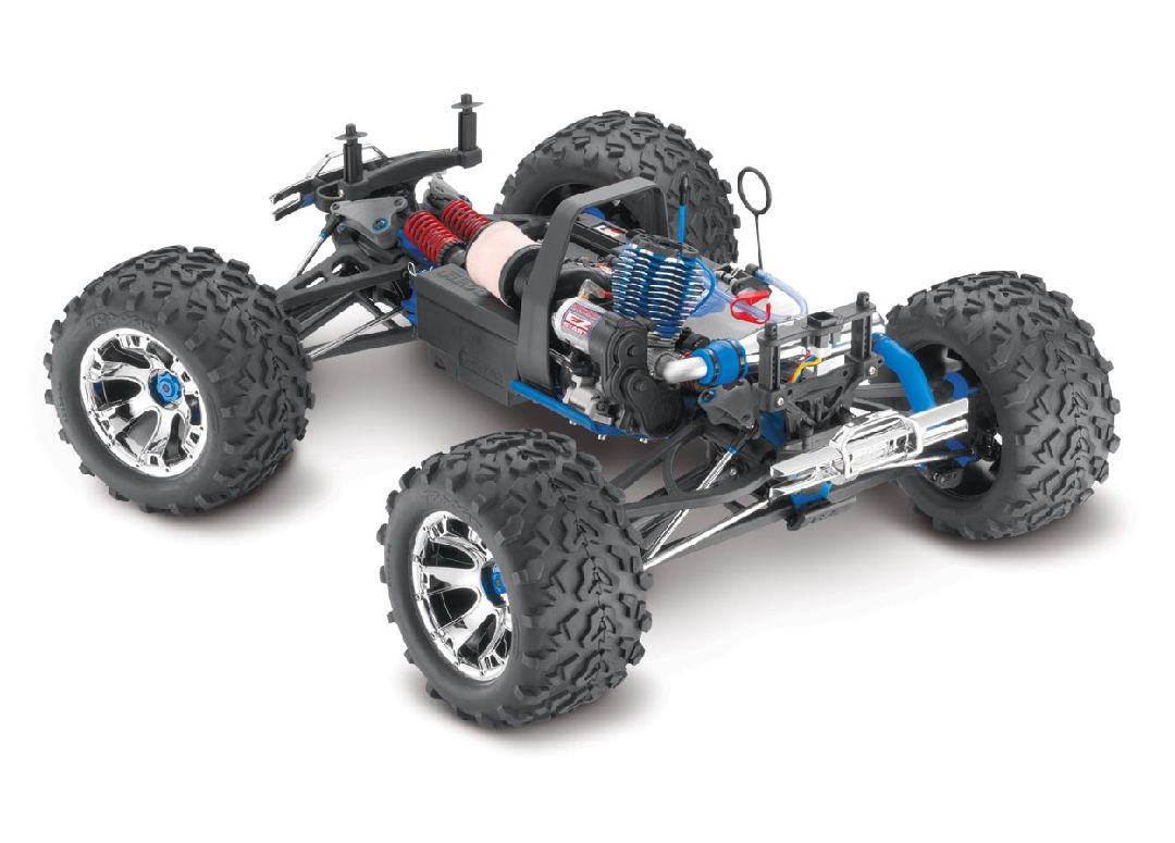 Traxxas Revo 3.3 4WD RTR Nitro Monster Truck - Blue – image 6