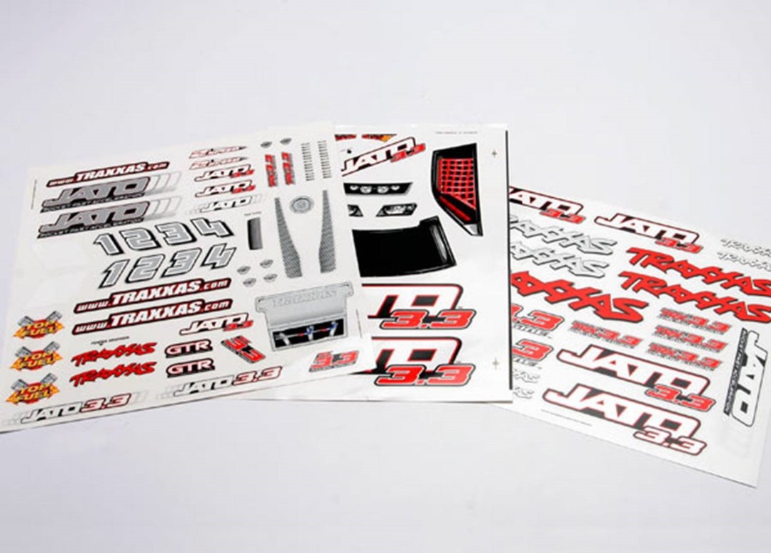 Traxxas Decal Sheet (Jato) thumbnail 1