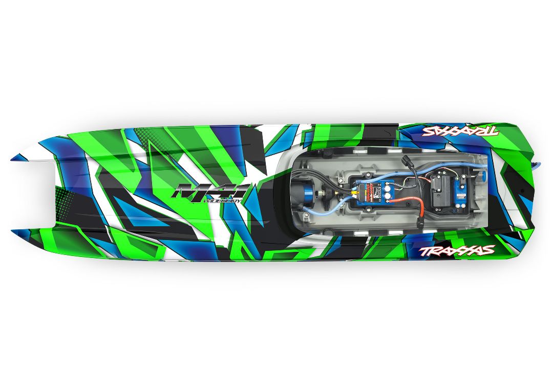Traxxas DCB M41 Widebody 40" Catamaran Race Boat GreenR – image 2