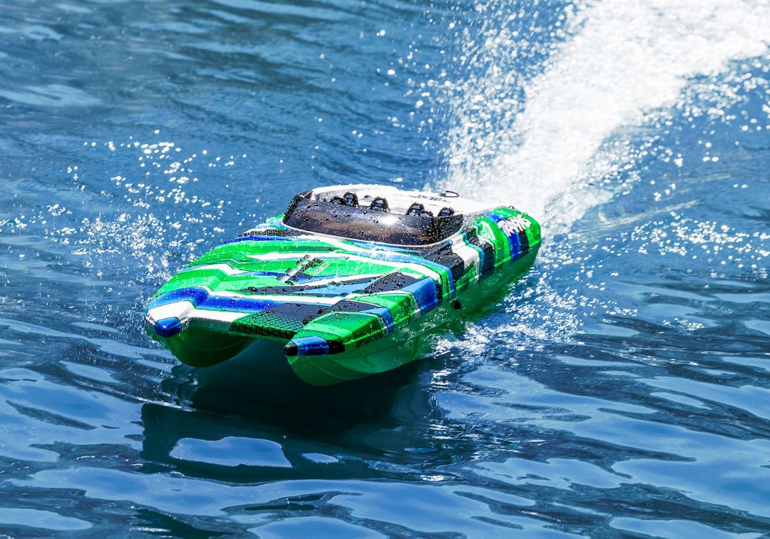 Traxxas DCB M41 Widebody 40" Catamaran Race Boat GreenR – image 10
