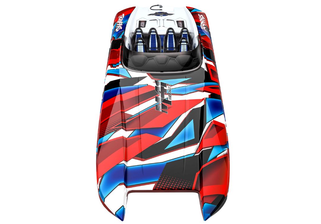 Traxxas DCB M41 Widebody 40" Catamaran Race Boat RedR – image 2