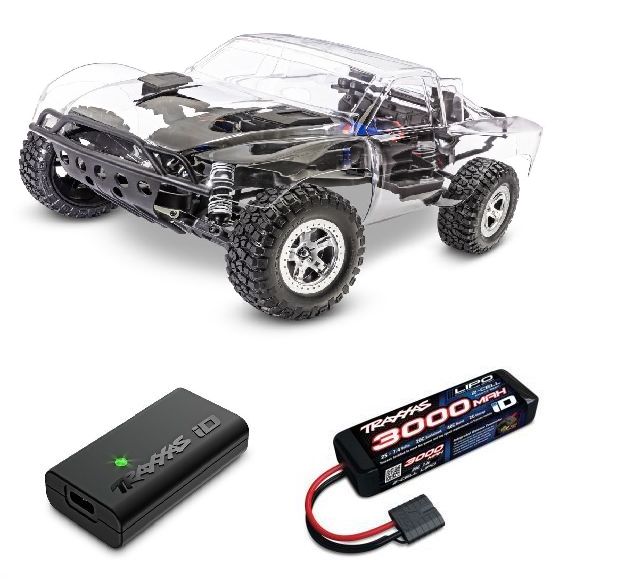 Traxxas 1/10 Slash BL-2S Unassembled 2wd Kit w/ Charger&Battery thumbnail 3