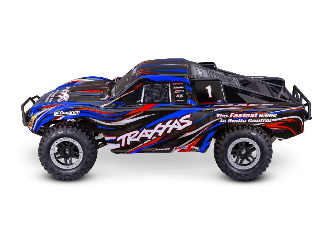 Traxxas 1/10 Slash BL-2S HD 2wd RTR - Blue w/ Charger & Battery – image 2