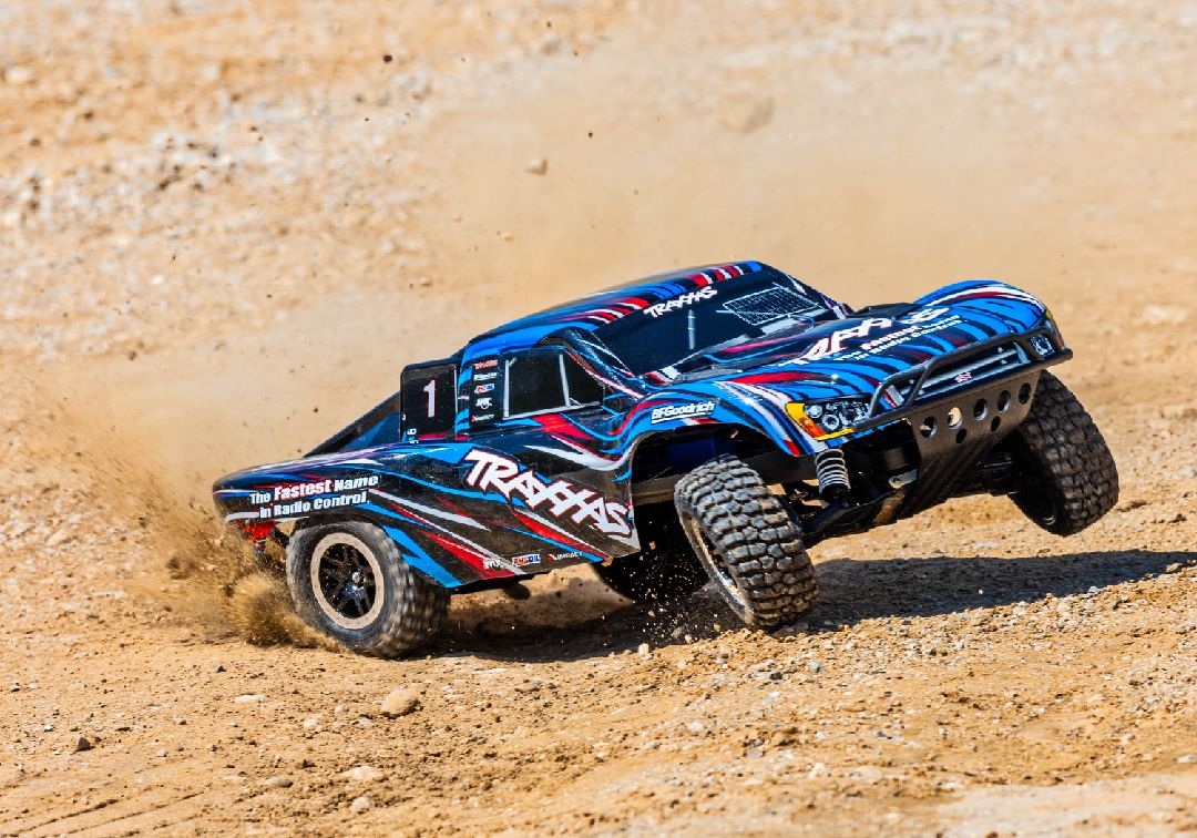 Traxxas 1/10 Slash BL-2S HD 2wd RTR - Blue w/ Charger & Battery – image 8