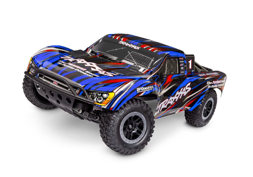 Traxxas 1/10 Slash BL-2S HD 2wd RTR - Blue w/ Charger & Battery – image 11