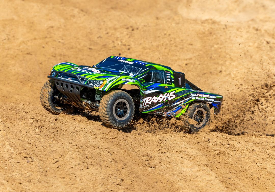 Traxxas 1/10 Slash BL-2S HD 2wd RTR - Green w/ Charger & Battery – image 5