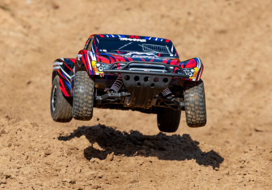 Traxxas 1/10 Slash BL-2S HD 2wd RTR - Red w/ Charger & Battery – image 4