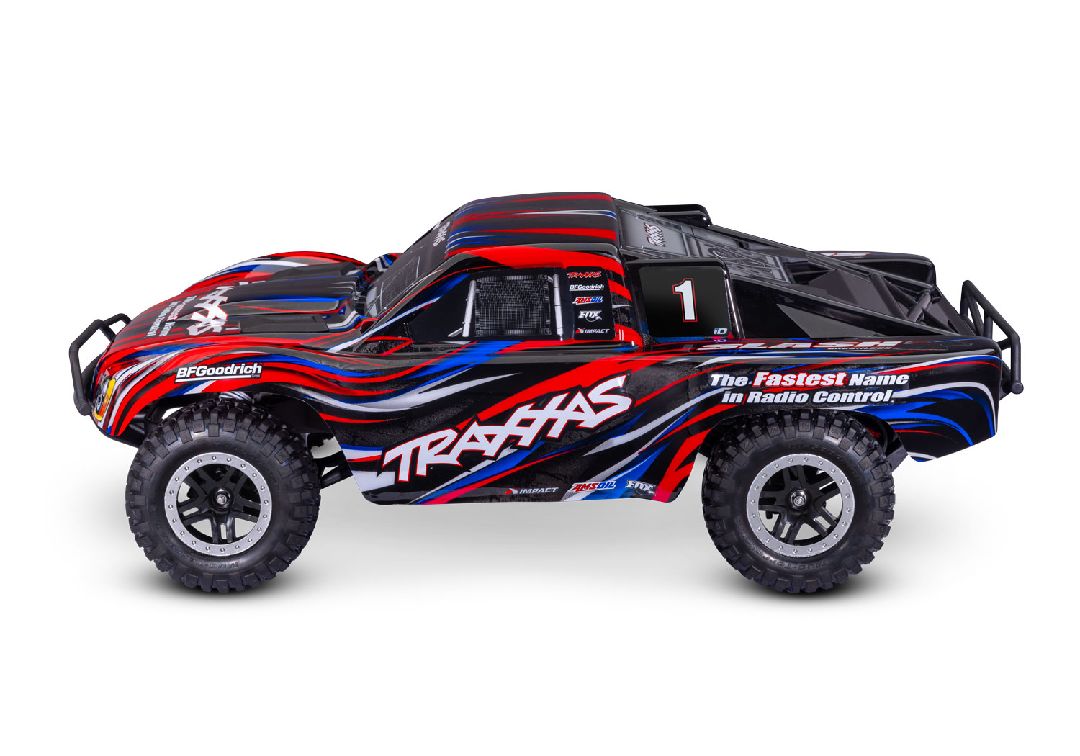 Traxxas 1/10 Slash BL-2S HD 2wd RTR - Red w/ Charger & Battery – image 8