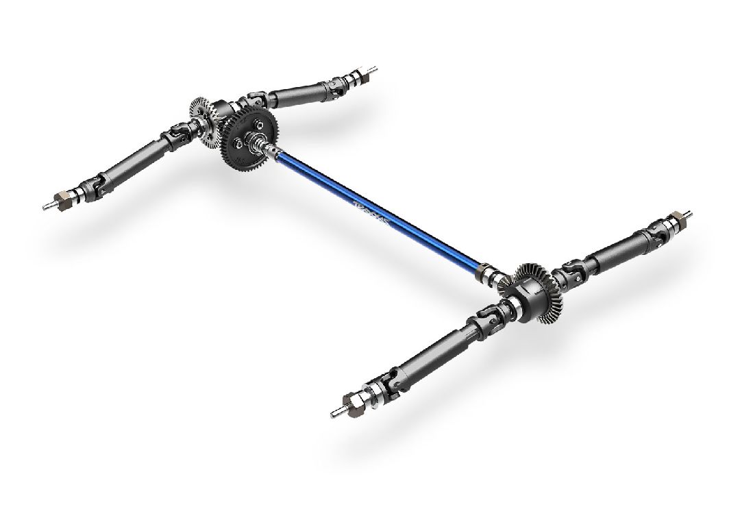 Traxxas 1/10 Rustler Ultimate 4x4 RTR - Blue thumbnail 9