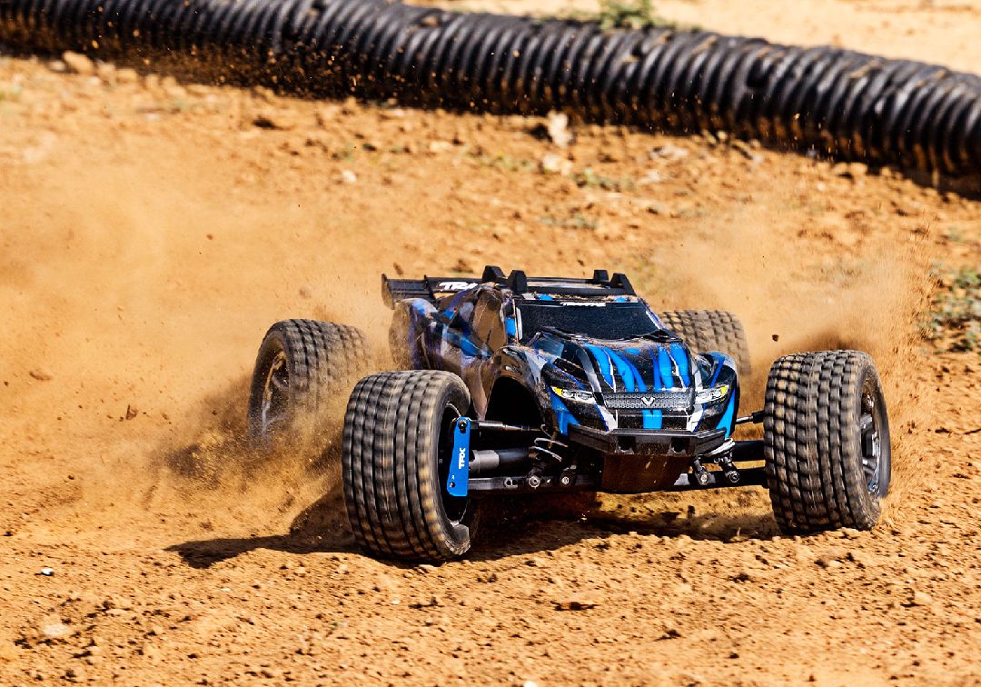 Traxxas 1/10 Rustler Ultimate 4x4 RTR - Blue thumbnail 13