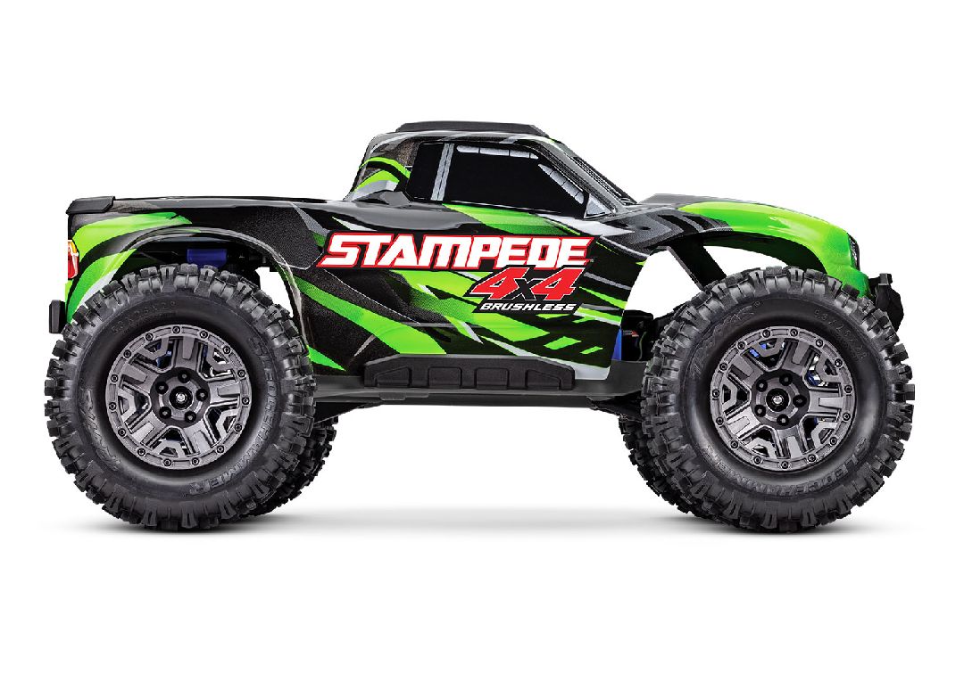 Traxxas 1/10 Stampede BL-2S 4x4 RTR - Green w/ Charger & Battery – image 4