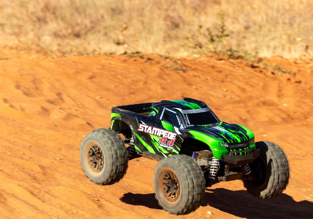 Traxxas 1/10 Stampede BL-2S 4x4 RTR - Green w/ Charger & Battery – image 10