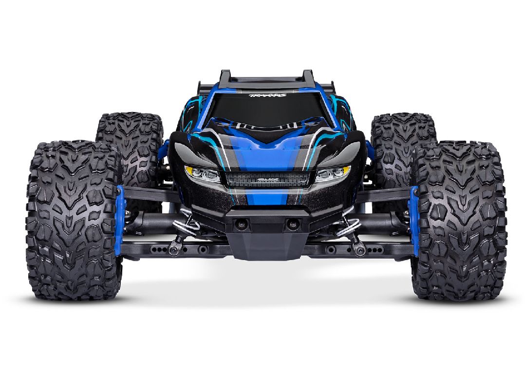 Traxxas 1/10 Rustler BL-2S 4x4 RTR - Blue w/ Charger & Battery – image 5