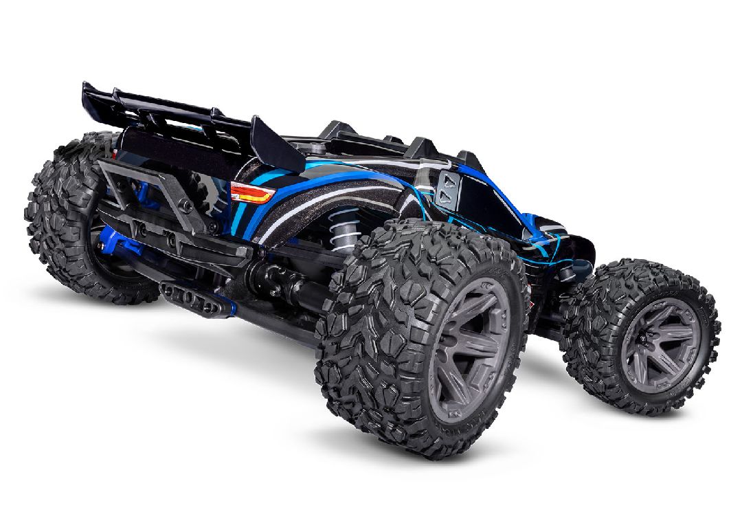 Traxxas 1/10 Rustler BL-2S 4x4 RTR - Blue w/ Charger & Battery – image 4