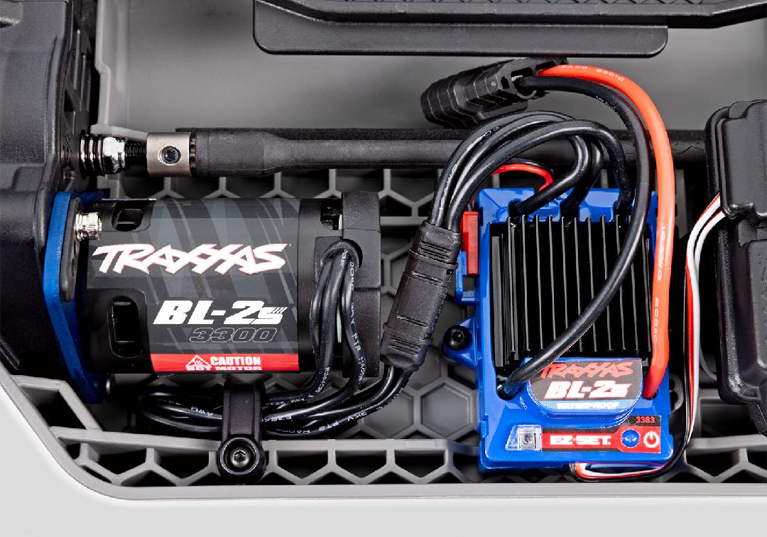 Traxxas 1/10 Rustler BL-2S 4x4 RTR - Blue w/ Charger & Battery – image 20