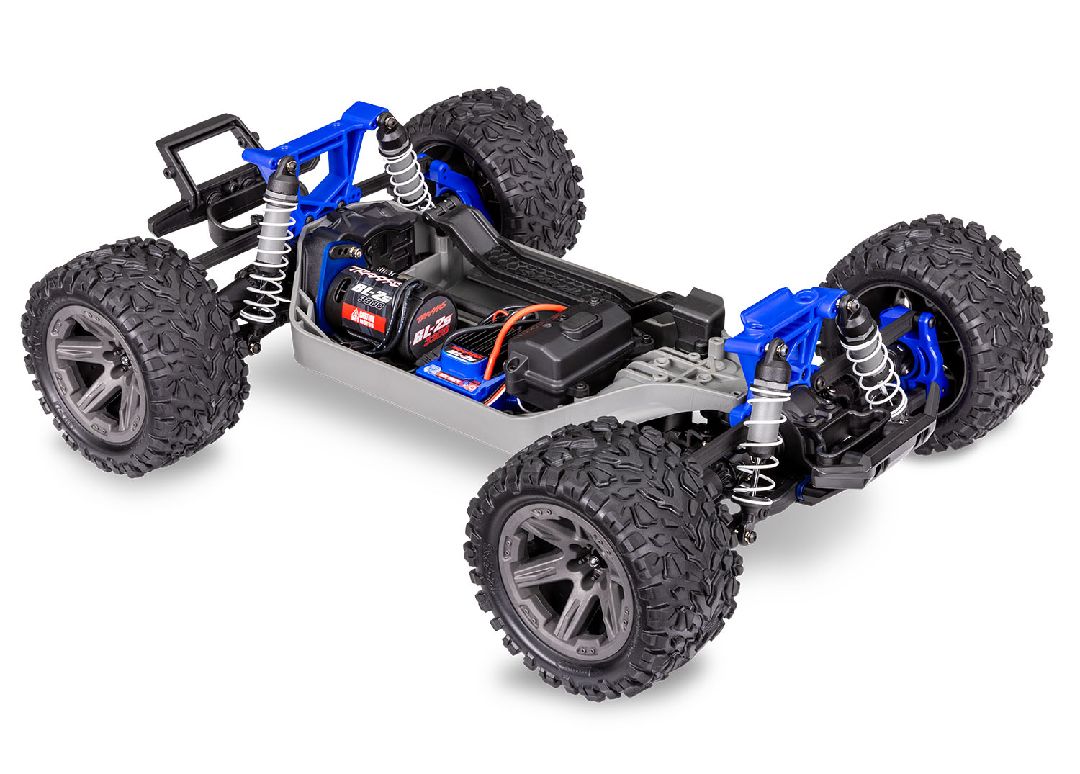 Traxxas 1/10 Rustler BL-2S 4x4 RTR - Red w/ Charger & Battery – image 16