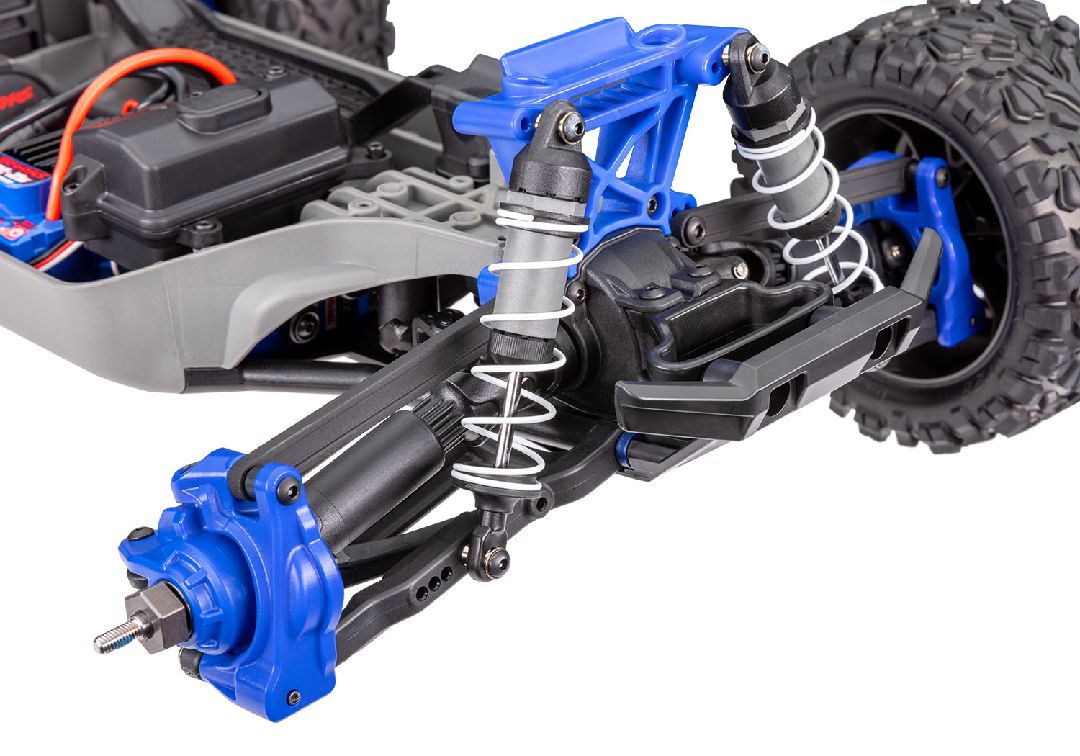 Traxxas 1/10 Rustler BL-2S 4x4 RTR - Red w/ Charger & Battery – image 17