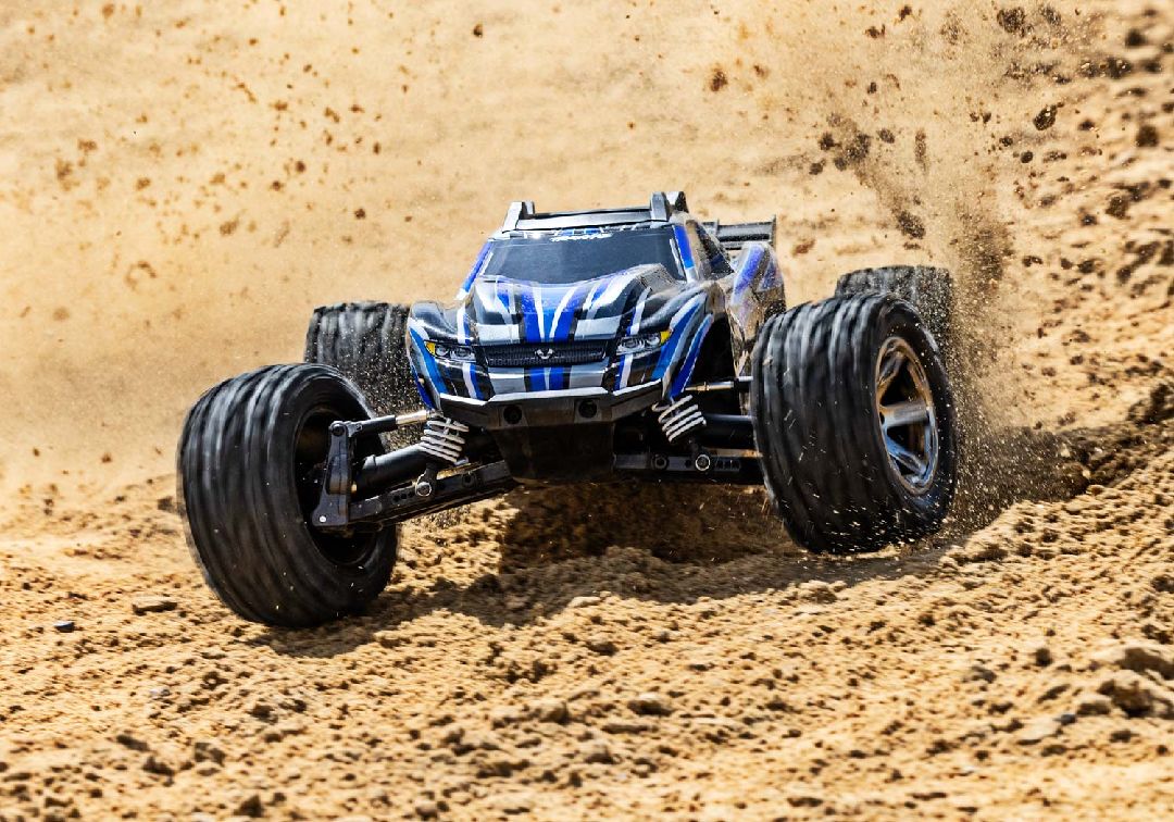 Traxxas 1/10 Rustler VXL 4x4 RTR - Blue – image 5