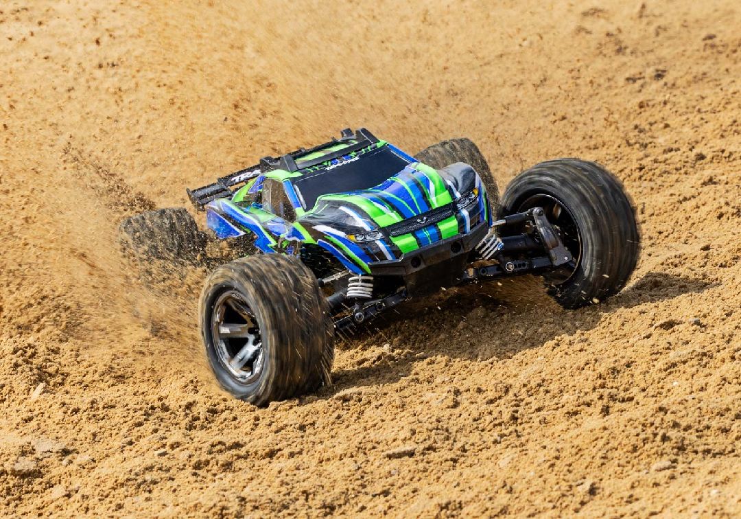 Traxxas 1/10 Rustler VXL 4x4 RTR - Green thumbnail 1