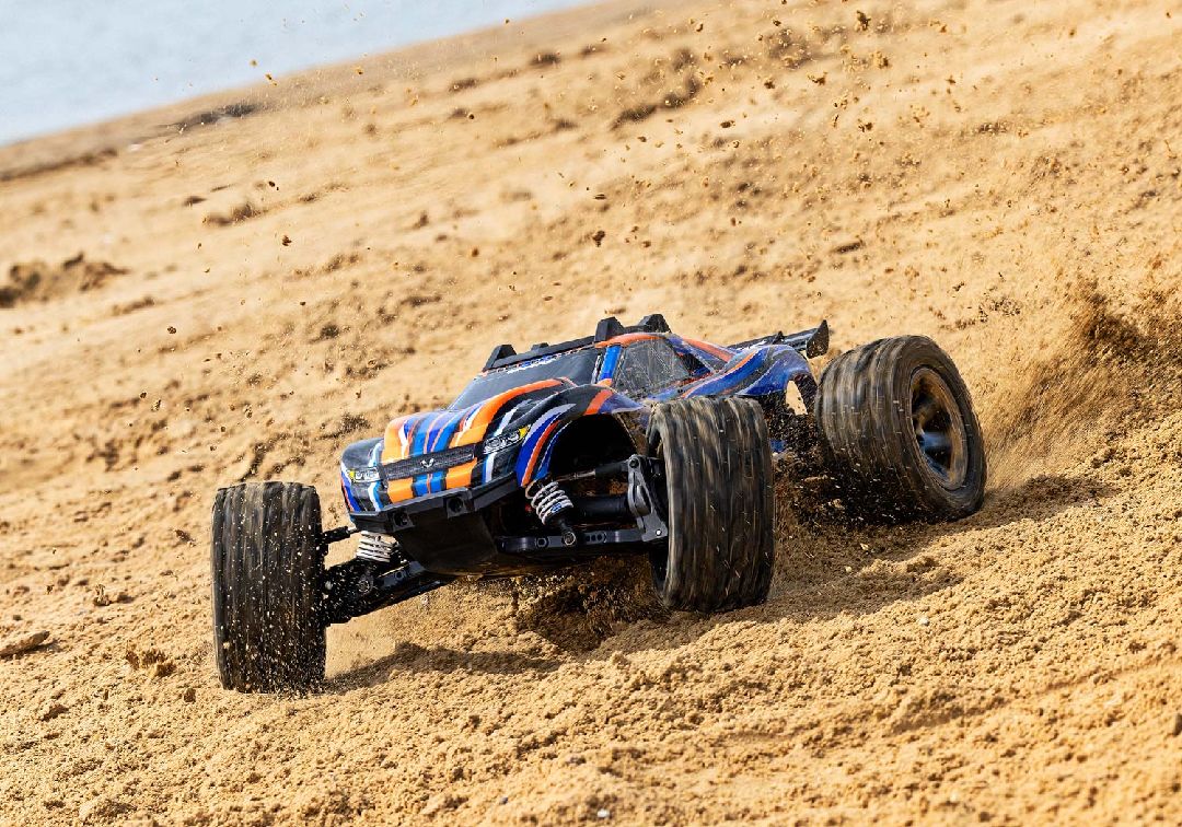 Traxxas 1/10 Rustler VXL 4x4 RTR - Orange thumbnail 2