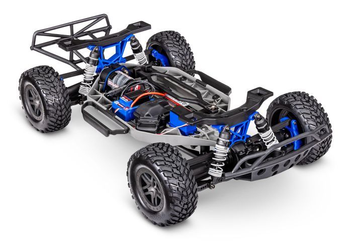 Traxxas 1/10 Slash BL-2S 4x4 RTR - Fox w/ Charger & Battery – image 3