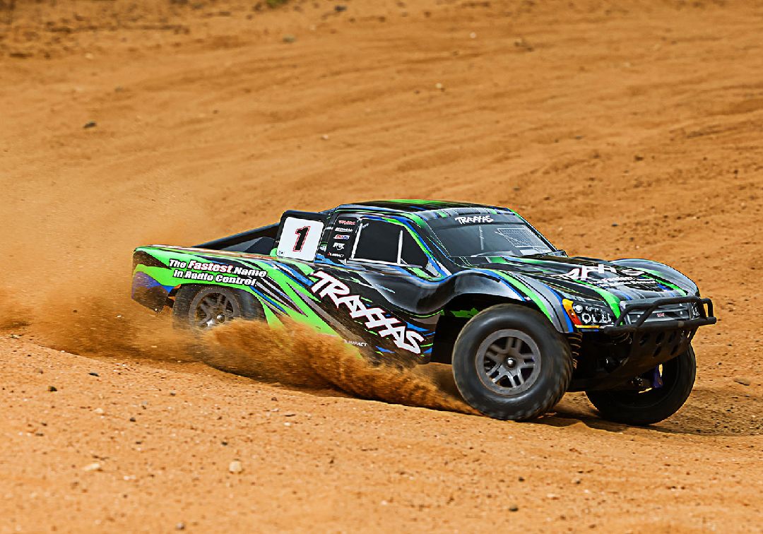 Traxxas 1/10 Slash BL-2S 4x4 RTR - Green w/ Charger & Battery – image 6
