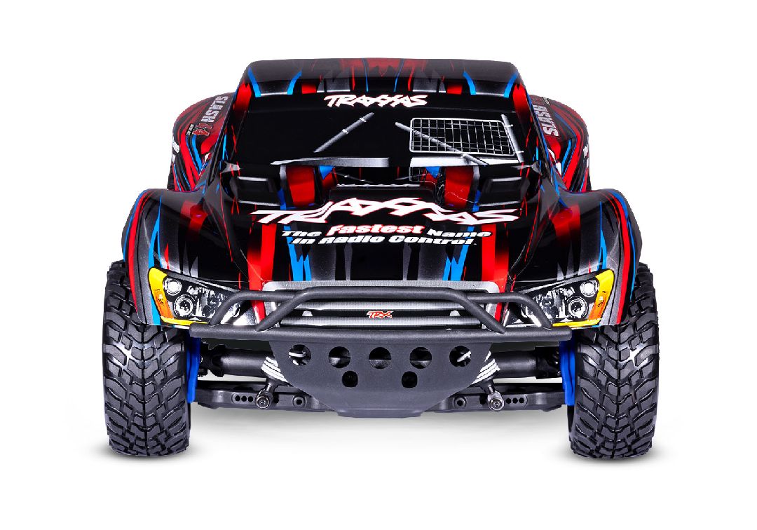 Traxxas 1/10 Slash BL-2S 4x4 RTR - Red w/ Charger & Battery – image 5