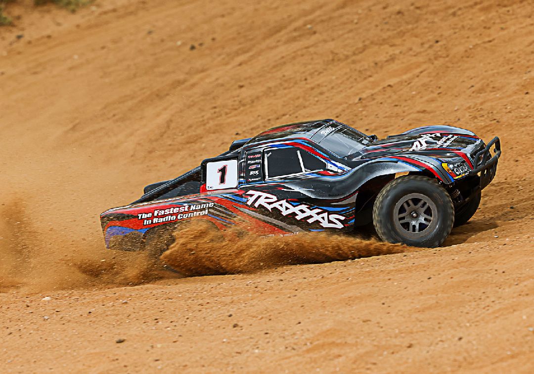 Traxxas 1/10 Slash BL-2S 4x4 RTR - Red w/ Charger & Battery – image 6