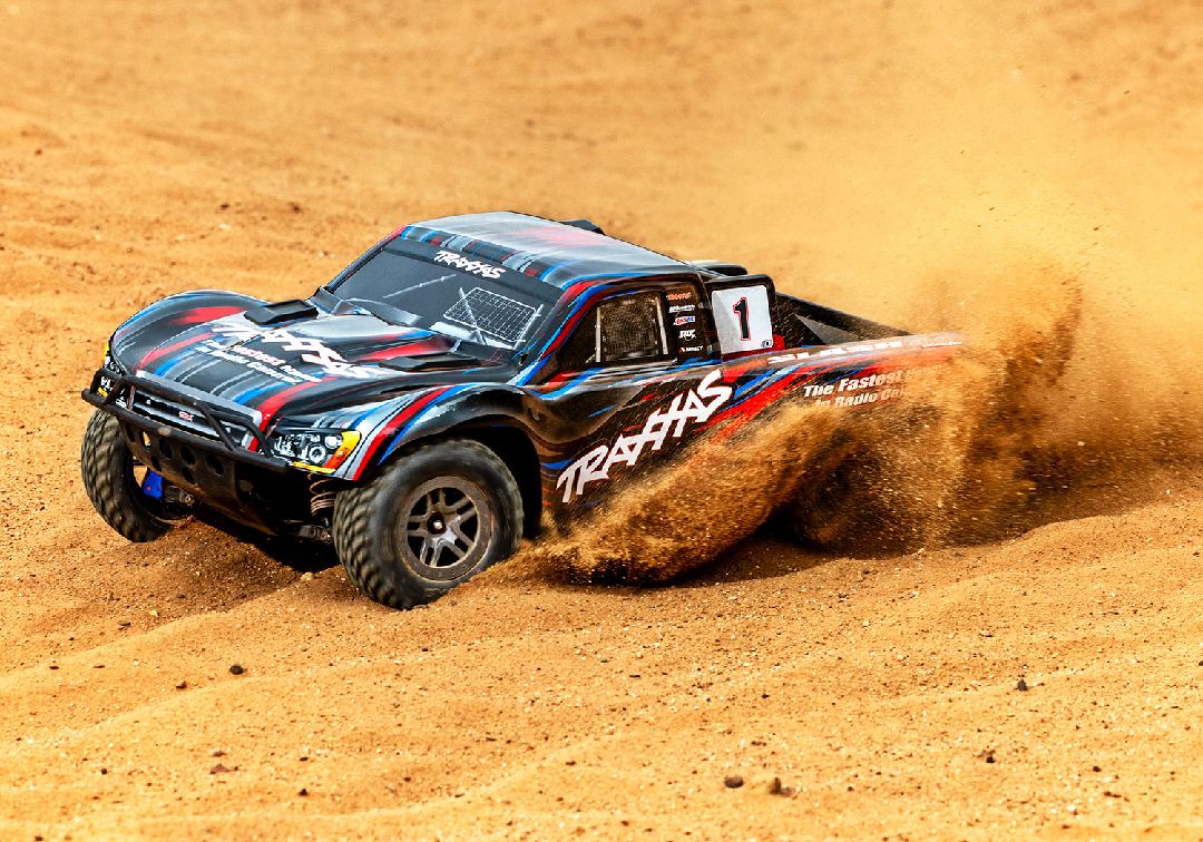 Traxxas 1/10 Slash BL-2S 4x4 RTR - Red w/ Charger & Battery – image 7