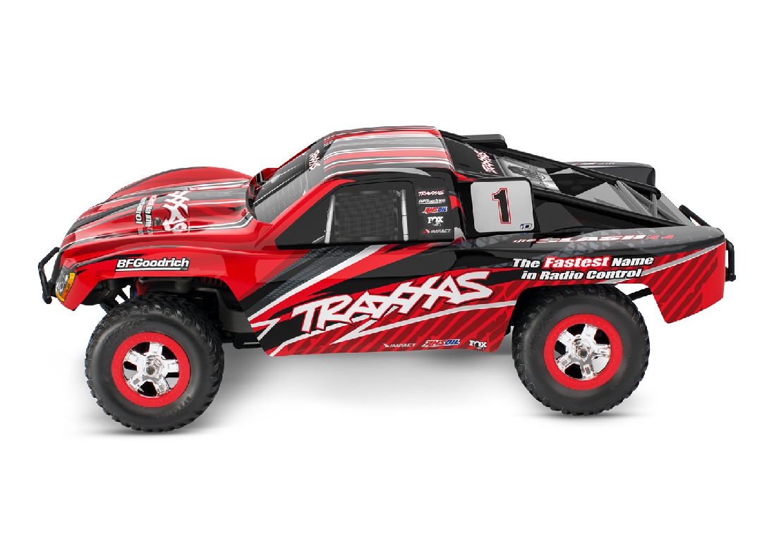 Traxxas 1/16 Slash 4x4 RTR - Red thumbnail 1