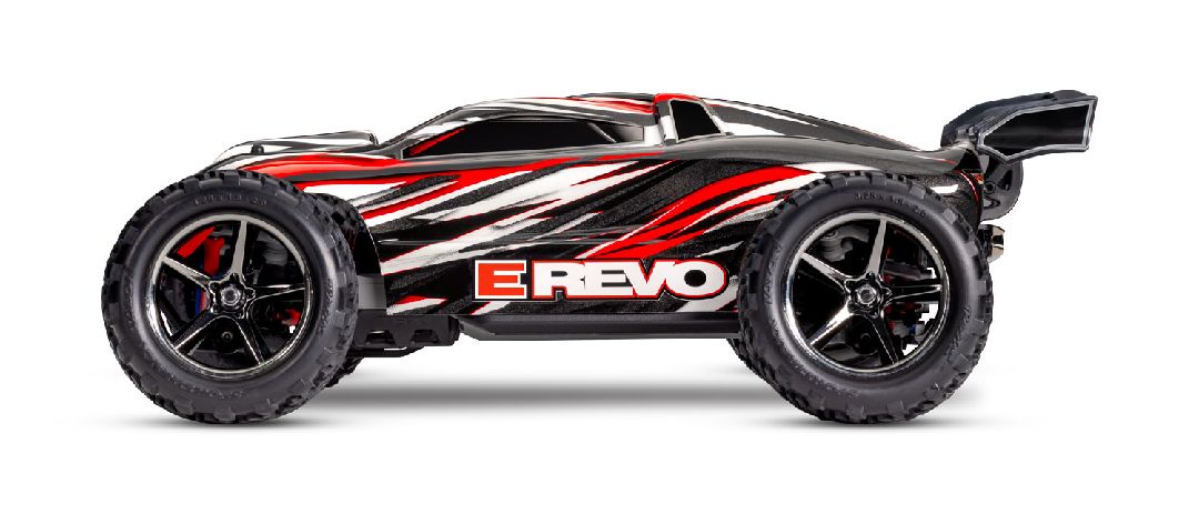 Traxxas 1/16 E-Revo 4x4 RTR - Red – image 4